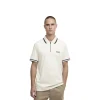 Barbour International Mens Panter Interlock Polo Whisper White