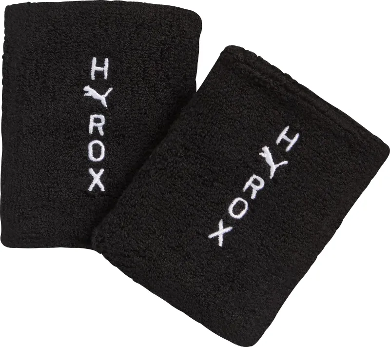 Puma X HYROX Long Wristbands - Black