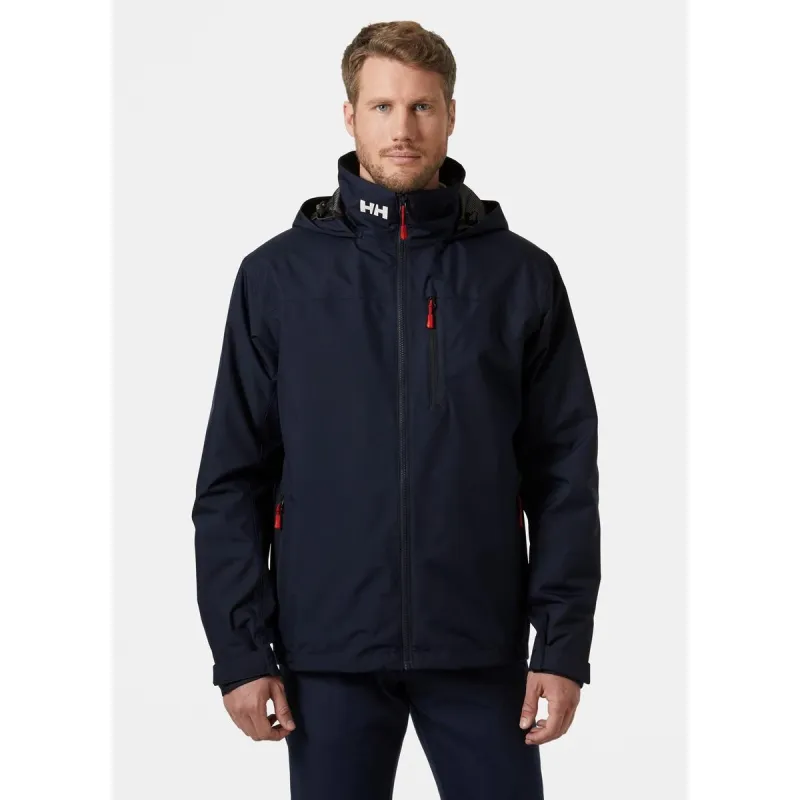 Helly Hansen Sport Crew Hooded Midlayer Sailing Jacket 2.0 Navy