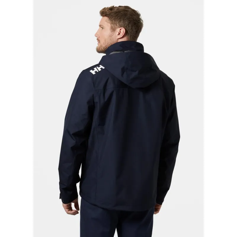 Helly Hansen Sport Crew Hooded Midlayer Sailing Jacket 2.0 Navy - Image 2