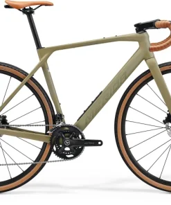 Merida Mission 4000 Carbon Gravel Bike 2026 - Silk Low Key Green