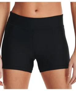 Under Armour HeatGear Mid Rise Womens Short Training Tights - Black