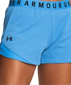 Under Armour Play Up 3.0 Twist Womens Running Shorts - Blue
