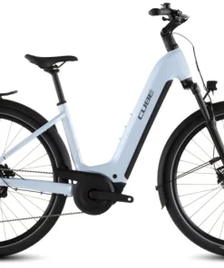 Cube Touring Hybrid One 600 Easy-Entry Electric Hybrid Bike 2026 - Glacier