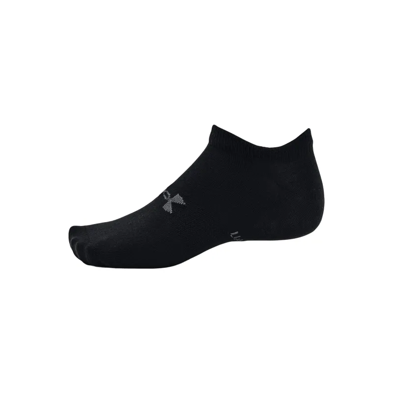 Under Armour No Show Socks 6 Pack: Black - Image 3