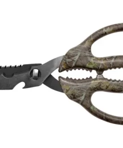Camillus Multifunction Game Shear / 8.75" Long / Serrated Blade / 420ss / Camo Handle