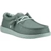 HEYDUDE Wally Canvas Shoe Duck Green/Iceberg Green