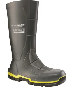 Dunlop MetGUARD Full Safety Wellington Dark Grey