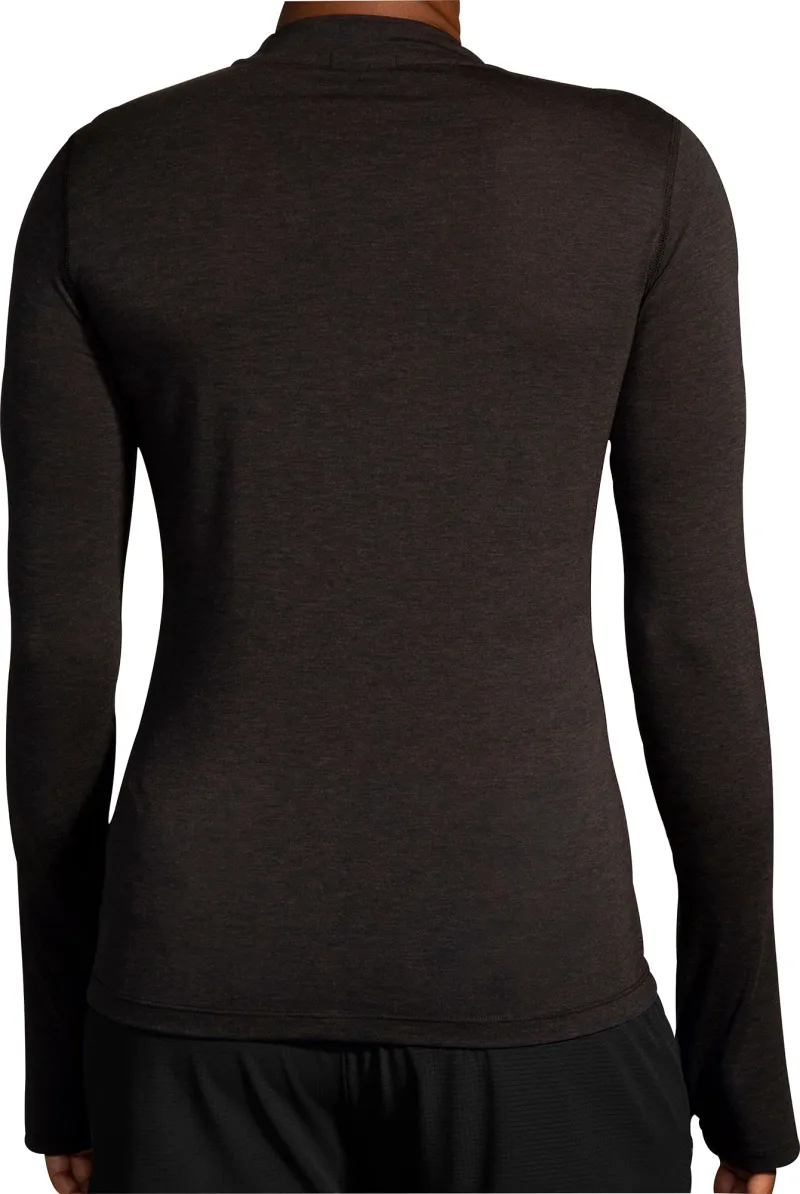 Brooks High Point Long Sleeve Womens Running Top - Black - Image 2