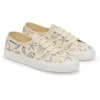 Superga 3750 Seashells Print Trainer Beige