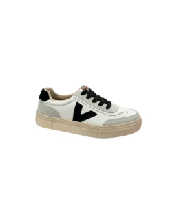 Drilleys Womens Shoe Eighty White Coal