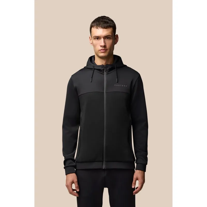 Castore Scuba Full Zip Through Hoody Black