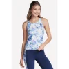 Skechers Performance GoWalk Seascape Floral Tank Purple/Turquoise