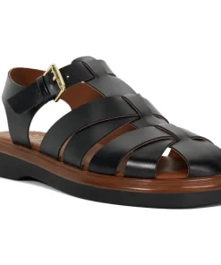 Dune Lisherman Sandal Black
