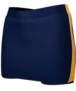 Forest School Skort: Navy/Amber