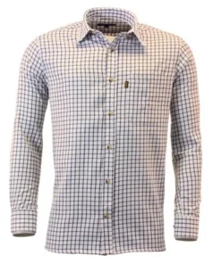 Game Technical Apparel Mens Game Tattersall Shirt - Green