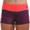 More Mile More-Tech 3 Inch Womens Running Shorts - Purple