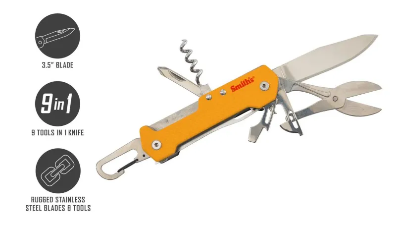 Smiths KNIFE MULTI-TOOL - ORANGE - Image 3