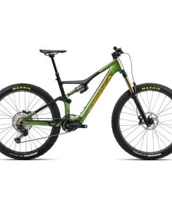 Orbea Rise M10 Carbon Electric Mountain Bike 2023 Ex-Demo - Chameleon Goblin Green & Black