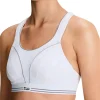 Shock Absorber Ultimate Run Womens Sports Bra - White