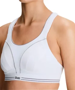 Shock Absorber Ultimate Run Womens Sports Bra - White