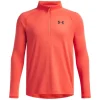 Under Armour Boys Half Zip Tech 2.0 Venom Red/Black