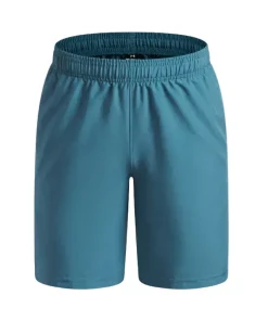 Under Armour Boys Shorts Tech Woven Wordmark Boundless Blue/Blue Haze