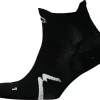 More Mile Paris Running Socks - Black