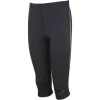 Ronhill Pursuit Junior 3/4 Capri Running Tights - Black