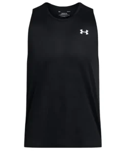 Under Armour Mens Tank Top Tech Black/White