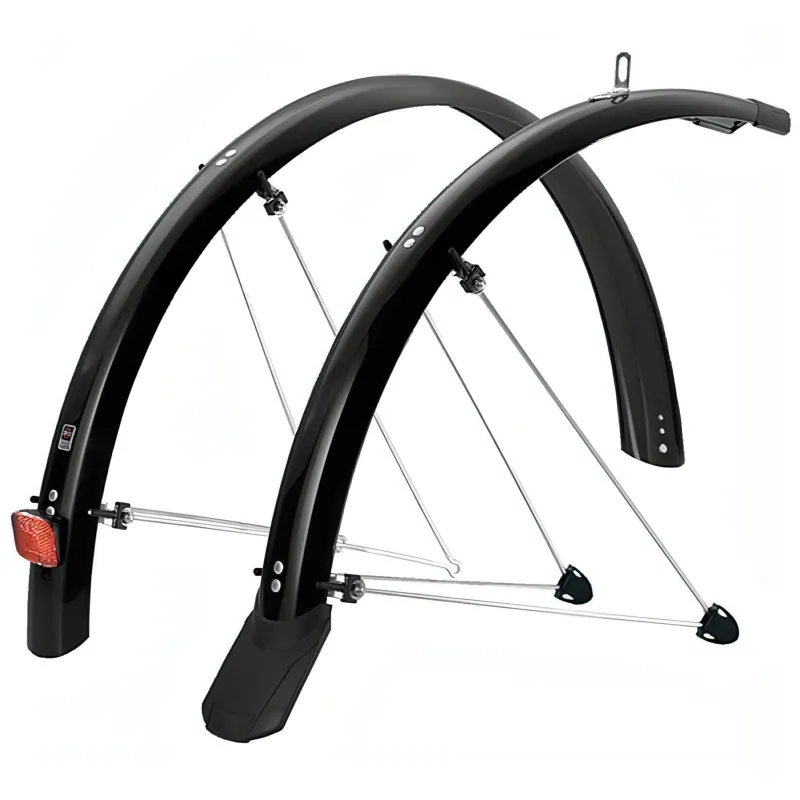 SKS Chromoplastics P35 Mudguard Set - Black