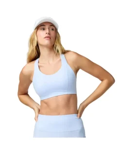 Brooks Womens Sports Bra Chaser Padded Halogen Blue