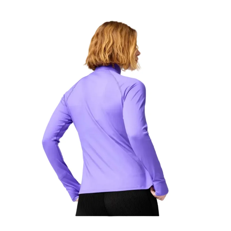 Brooks Womens Half Zip Dash 3.0 Violet - Image 2