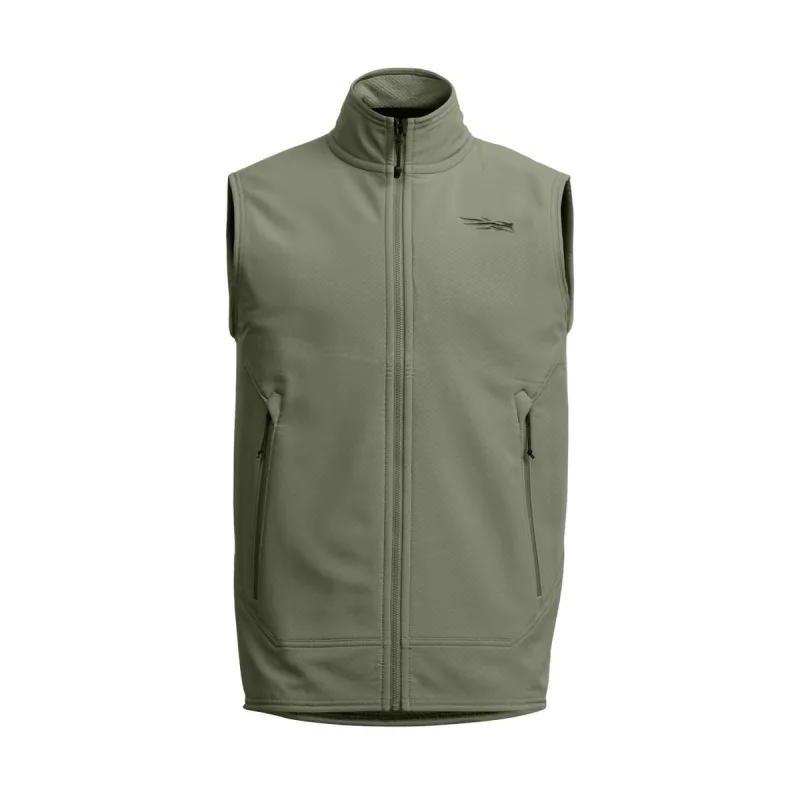Sitka Alpha Fleece Vest - Olive Green
