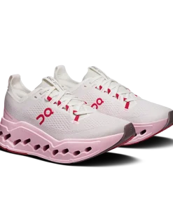 On Running Womens Trainer Cloudsurfer Max Ivory/Peony