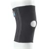 Ultimate Performance Elastic Knee Stabilizer with Springs - Black