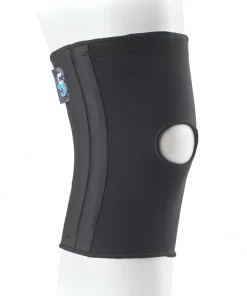 Ultimate Performance Elastic Knee Stabilizer with Springs - Black