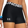 Under Armour HeatGear Womens Short Running Tights - Black