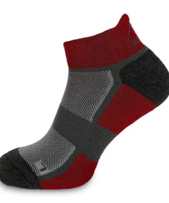 More Mile Bamboo Comfort Running Socks - Red