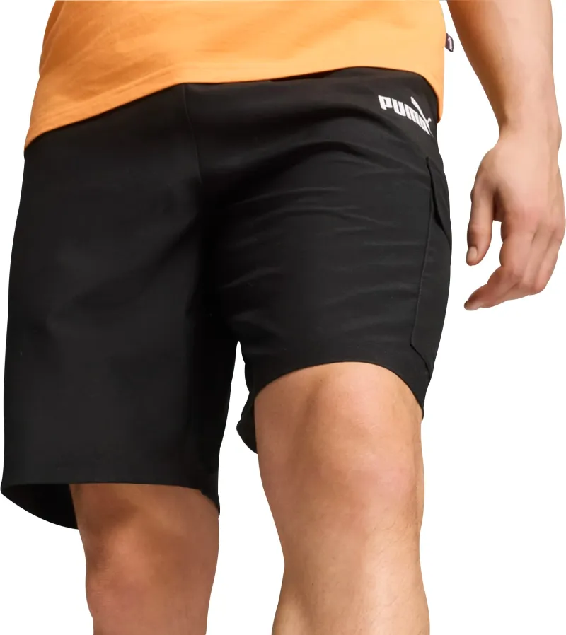 Puma Essentials Woven Mens Cargo Shorts - Black - Image 3