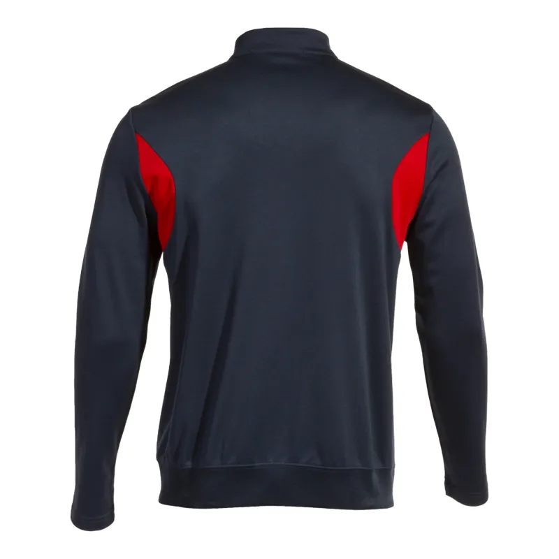 Joma Winner III Junior Track Top: Navy/Red - Image 2