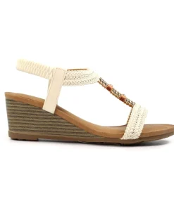 Lunar Womens Sandal JLH535 Florence White