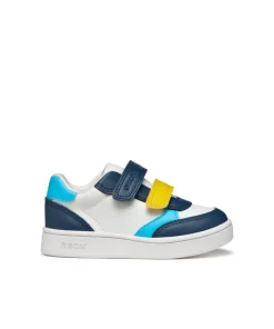 Geox Boys B Eclyper Shoe Light Navy/ White