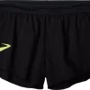Brooks Pro Kit Split Mens Running Shorts - Black