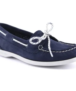 Sperry Authentic 1 Eye Boat Shoe Navy