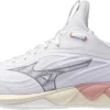Mizuno Wave Luminous 3 Womens Court Shoes - White