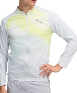 Puma LightSpeed Ultraweave Graphic Mens Runninacket - Grey