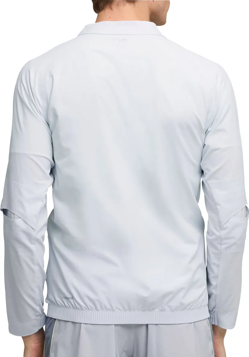 Puma LightSpeed Ultraweave Graphic Mens Runninacket - Grey - Image 2