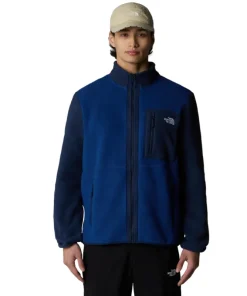 The North Face Mens Yumiori Full Zip Fleece Estate Blue