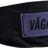 Vaga Lightweight Mesh Running Headband - Black